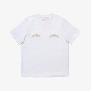 SIMONE ROCHA X H&M PEARL APPLIQUE TSHIRT - NWT - SIZE SMALL